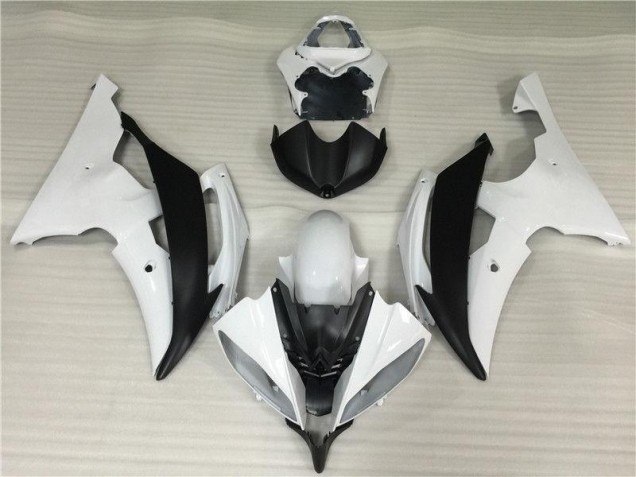 Branco Preto Kits Carenagem Moto Yamaha R6 08-16 Branco Preto Kits Carenagem Moto Yamaha R6 08-16