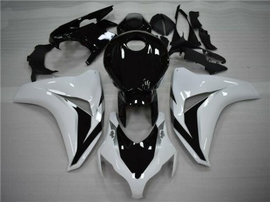 Branco Preto Kits Completo Carenagem Moto Honda CBR 1000RR 08-11