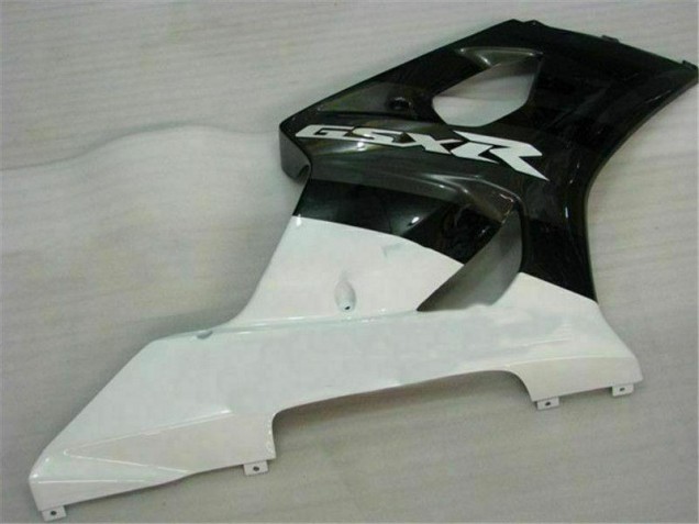 Branco Preto Kits Completo Carenagem Moto Suzuki GSXR 1000 K3 03-04 Branco Preto Kits Completo Carenagem Moto Suzuki GSXR 1000 K3 03-04