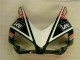 Branco Preto Moto Plástico Honda CBR 1000RR 04-05 Branco Preto Moto Plástico Honda CBR 1000RR 04-05