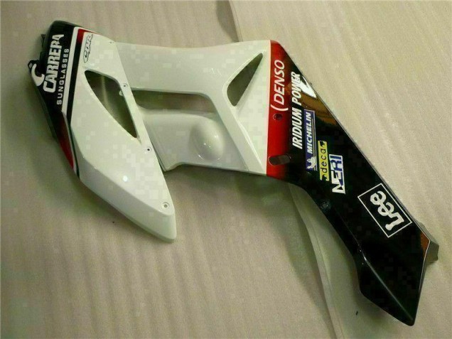 Branco Preto Moto Plástico Honda CBR 1000RR 04-05 Branco Preto Moto Plástico Honda CBR 1000RR 04-05