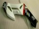 Branco Preto Moto Plástico Honda CBR 1000RR 04-05 Branco Preto Moto Plástico Honda CBR 1000RR 04-05