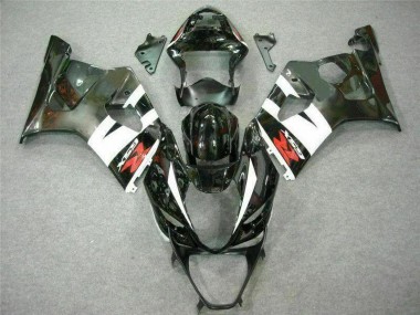 Branco Preto Moto Plástico Suzuki GSXR 1000 K3 03-04