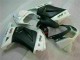 Branco Preto Ninja 3M Carenagem Moto Kawasaki EX250 08-12 Branco Preto Ninja 3M Carenagem Moto Kawasaki EX250 08-12
