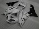 Branco Preto Ninja Carenagem Moto Kawasaki ZX6R 09-12