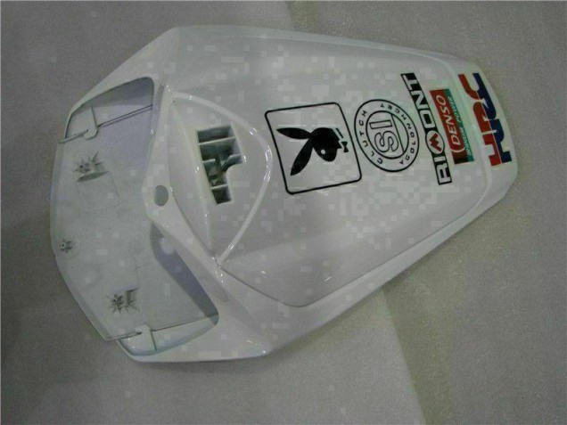 Branco Preto Playboy Carenagem Moto & Plástico Moto Honda CBR 1000RR 08-11 Branco Preto Playboy Carenagem Moto & Plástico Moto Honda CBR 1000RR 08-11