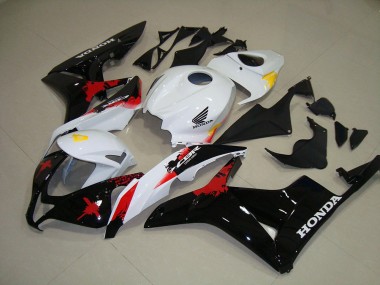 Branco Preto Vermelho Abs Kit Carenagem & Plásticos Moto Honda CBR 600RR 07-08
