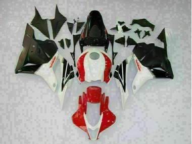 Branco Preto Vermelho Carenagem Moto Honda CBR 600RR 09-12
