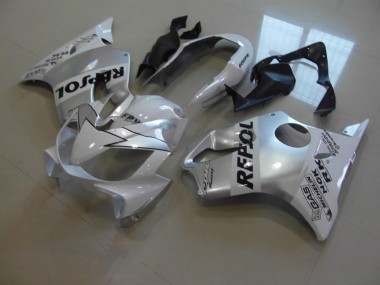 Branco Repsol Carenagem Moto Honda CBR 600 F4i 04-07