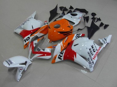 Branco Repsol Carenagem Moto Honda CBR 600RR 09-12