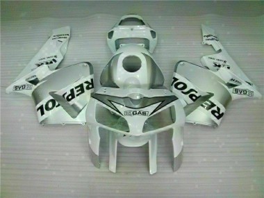 Branco Repsol Carroçaria Moto Honda CBR 600RR 05-06