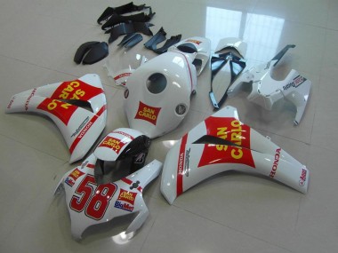 Branco San Carlo Carenagem Moto Honda CBR 1000RR 08-11
