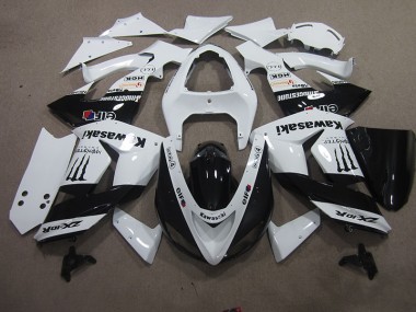 Branco Touch4 Monster Carenagem Moto Kawasaki ZX10R 06-07