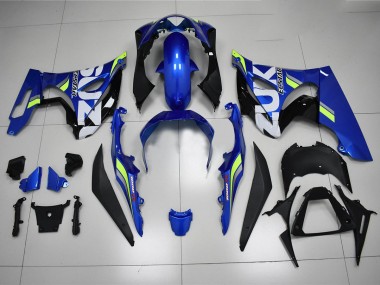 Branco Verde Carenagem Moto Suzuki GSXR 1000 17-23