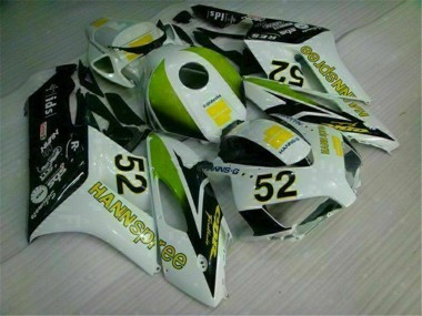 Branco Verde Hannspree 52 Carenagem & Plástico Moto Honda CBR 1000RR 04-05