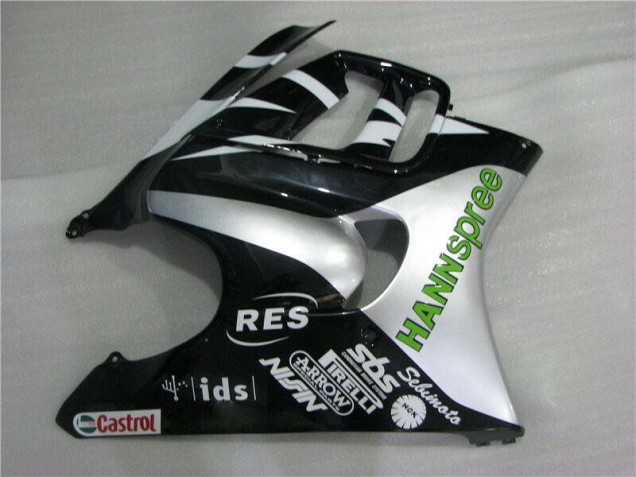 Branco Verde Hannspree Carenagem Moto Honda CBR 600 F3 95-98