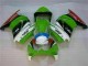 Branco Verde Preto Ninja Carenagem Moto Kawasaki EX250 08-12 Branco Verde Preto Ninja Carenagem Moto Kawasaki EX250 08-12