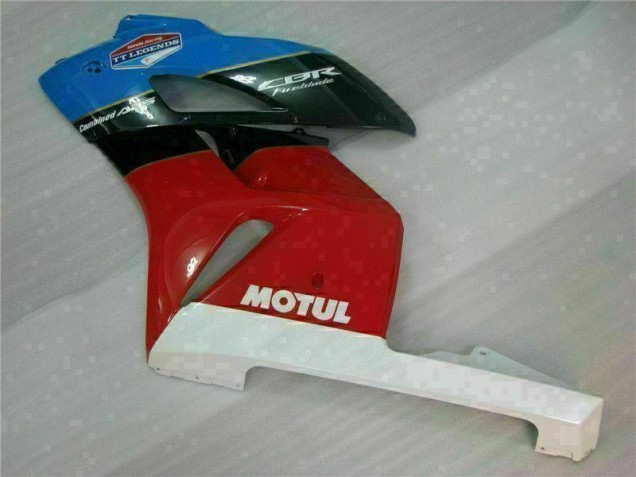 Branco Vermelho 77 Carenagem Moto Honda CBR 1000RR 04-05 Branco Vermelho 77 Carenagem Moto Honda CBR 1000RR 04-05
