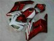 Branco Vermelho Abs Moto Plástico Honda CBR 1000RR 04-05