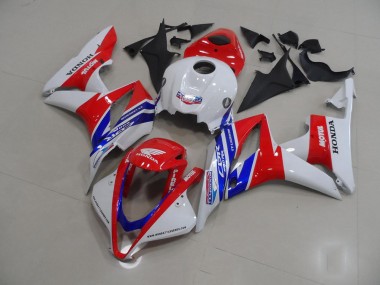 Branco Vermelho Azul Motul Carenagem Moto Honda CBR 600RR 07-08