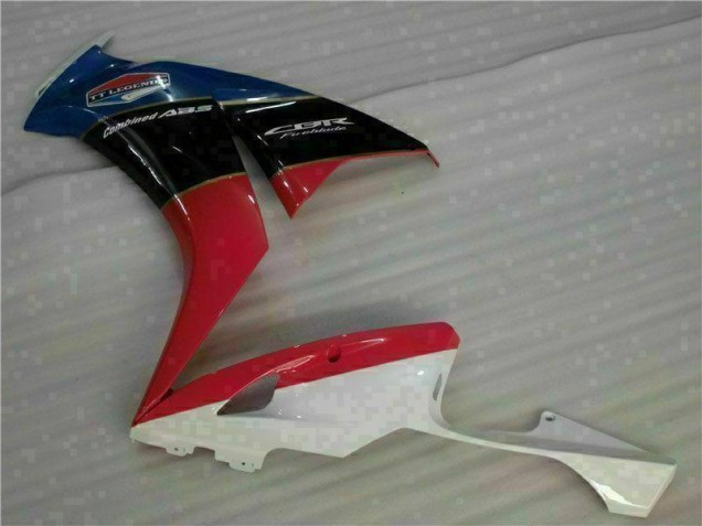 Branco Vermelho Carenagem Moto Honda CBR 1000RR 12-16 Branco Vermelho Carenagem Moto Honda CBR 1000RR 12-16