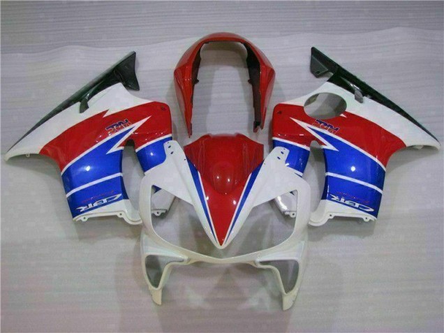Branco Vermelho Carenagem Moto Honda CBR 600 F4i 04-07 Branco Vermelho Carenagem Moto Honda CBR 600 F4i 04-07