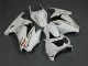 Branco Vermelho Carenagem Moto Kawasaki EX250 08-12 Branco Vermelho Carenagem Moto Kawasaki EX250 08-12