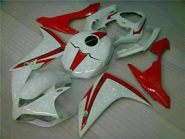 Branco Vermelho Carenagem Moto Yamaha R1 07-08 Branco Vermelho Carenagem Moto Yamaha R1 07-08