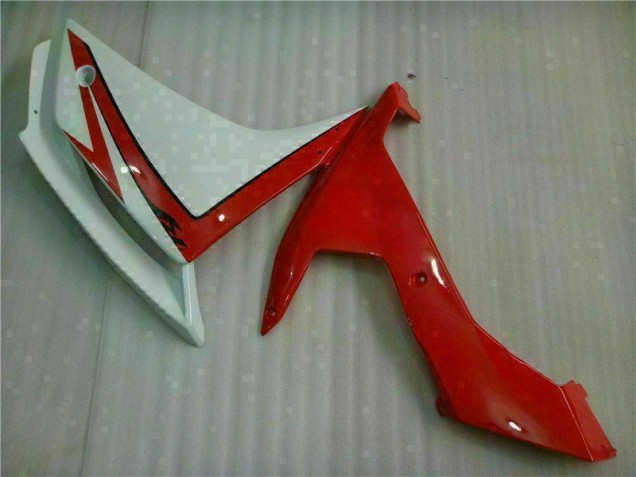 Branco Vermelho Carenagem Moto Yamaha R1 07-08 Branco Vermelho Carenagem Moto Yamaha R1 07-08