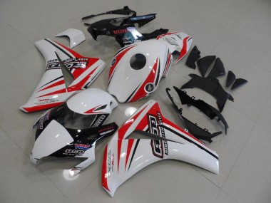 Branco Vermelho HRC Carenagem Moto Honda CBR 1000RR 08-11