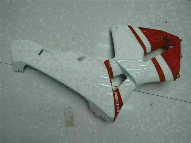 Branco Vermelho Kit Carenagem Moto Honda CBR 600RR 05-06 Branco Vermelho Kit Carenagem Moto Honda CBR 600RR 05-06