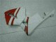 Branco Vermelho Kit Carenagem Moto Honda CBR 600RR 05-06 Branco Vermelho Kit Carenagem Moto Honda CBR 600RR 05-06