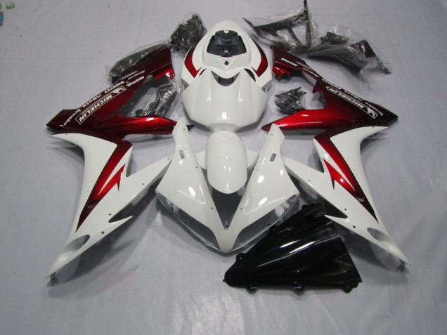 Branco Vermelho Kits Carenagem Moto Honda CBR 1000RR 04-05