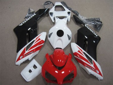Branco Vermelho Moto Plásticos Honda CBR 1000RR 04-05