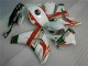 Branco Vermelho Moto Plásticos Honda CBR 1000RR 08-11 Branco Vermelho Moto Plásticos Honda CBR 1000RR 08-11