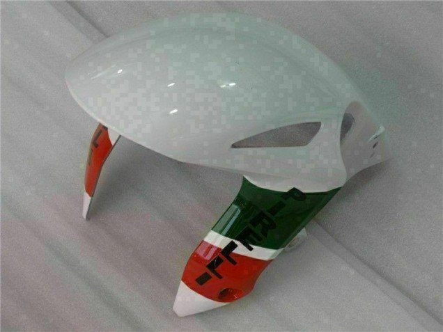 Branco Vermelho Moto Plásticos Honda CBR 1000RR 08-11 Branco Vermelho Moto Plásticos Honda CBR 1000RR 08-11