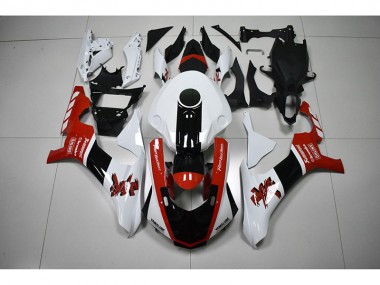 Branco Vermelho Preto Carenagem Moto Yamaha R1 15-19
