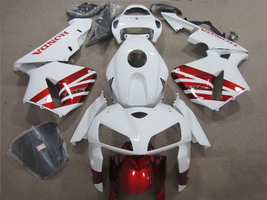 Branco Vermelho Preto Kits Completo Carenagem Moto Honda CBR 1000RR 04-05