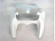 Brilhante Branco Carenagem Moto Kawasaki ZX6R 00-02 Brilhante Branco Carenagem Moto Kawasaki ZX6R 00-02