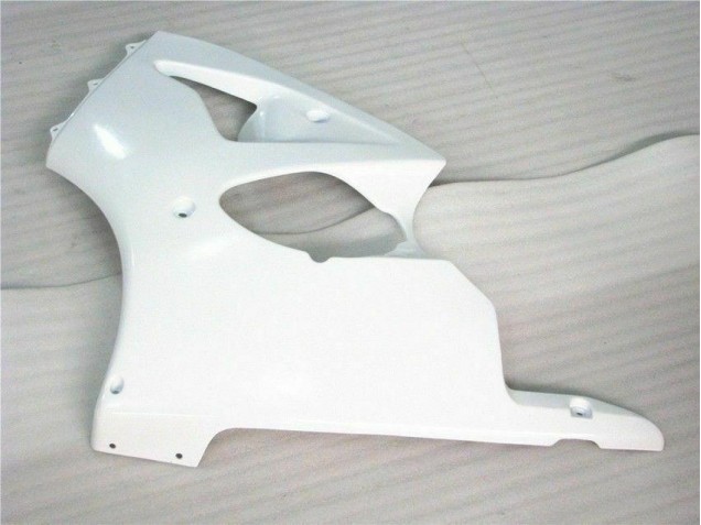 Brilhante Branco Carenagem Moto Kawasaki ZX6R 00-02 Brilhante Branco Carenagem Moto Kawasaki ZX6R 00-02