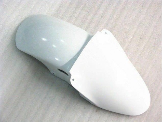 Brilhante Branco Carenagem Moto Kawasaki ZX6R 00-02 Brilhante Branco Carenagem Moto Kawasaki ZX6R 00-02