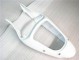 Brilhante Branco Carenagem Moto Kawasaki ZX6R 00-02 Brilhante Branco Carenagem Moto Kawasaki ZX6R 00-02
