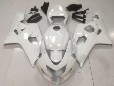 Brilhante Branco Carenagem Moto Suzuki GSXR 600 / 750 K4 04-05