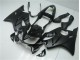 Brilhante Preto Fosco Carenagem Moto Honda CBR 600 F4i 01-03 Brilhante Preto Fosco Carenagem Moto Honda CBR 600 F4i 01-03
