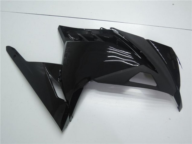 Brilhante Preto Fosco Carenagem Moto Kawasaki EX300 13-16