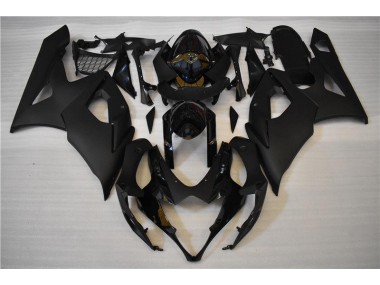 Brilhante Preto Fosco Carenagem Moto Suzuki GSXR 1000 K5 05-06