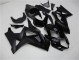 Brilhante Preto Fosco Carenagem Moto Suzuki GSXR 1000 K7 07-08 Brilhante Preto Fosco Carenagem Moto Suzuki GSXR 1000 K7 07-08