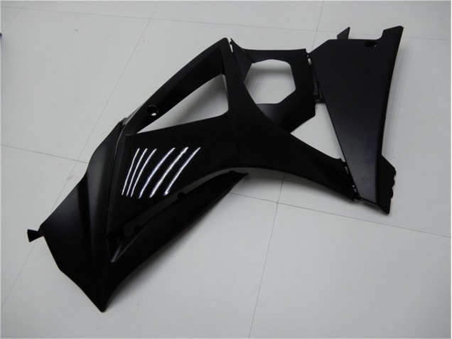 Brilhante Preto Fosco Carenagem Moto Suzuki GSXR 1000 K7 07-08 Brilhante Preto Fosco Carenagem Moto Suzuki GSXR 1000 K7 07-08