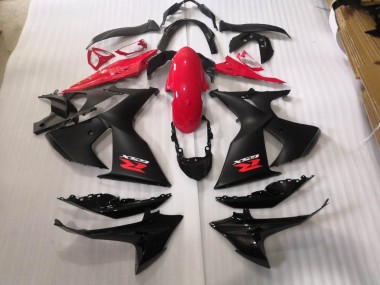 Brilhante Preto Fosco Carenagem Moto Suzuki GSXR 1000 K9 09-16