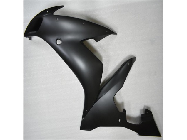 Brilhante Preto Fosco Carenagem Moto Yamaha R1 07-08 Brilhante Preto Fosco Carenagem Moto Yamaha R1 07-08